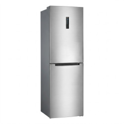 Frigo combiné – 327 L (221 L + 106 L) – 3 tiroirs – Gris foncé