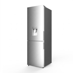 Frigo combiné – 273 l net – silver – 3 tiroirs – distributeur