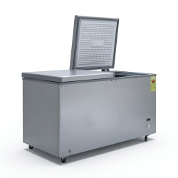 Congélateur horizontal double portes avec clé 600L 2 Paniers à