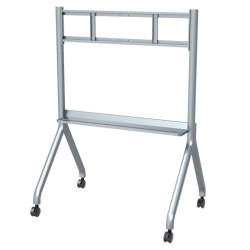 Support TV Sur Pied MOBILE AVEC ROULETTES - 65-100" - Hisense -