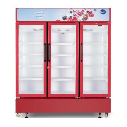 Refroidisseur vertical à trois portes - 960 ltrs - NASCO -