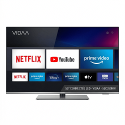 Téléviseur TV 55″ Connectée LED – Système VIDAA –
