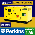 Groupe électrogène 25 KVA...