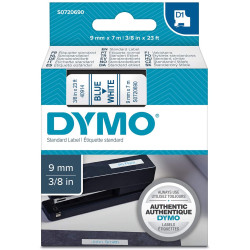 Dymo ruban 9mm - Bleu/blanc S0720690