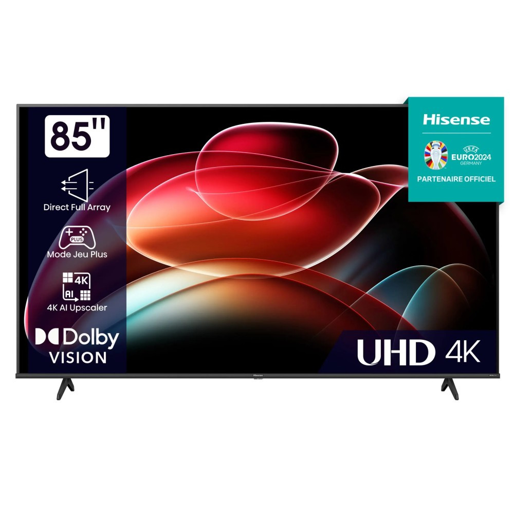 Téléviseur Hisense 85 Pouces LED VIDAA 4K UHD Smart tv Téléviseur Hisense 85 Pouces LED VIDAA 4K UHD Smart tv