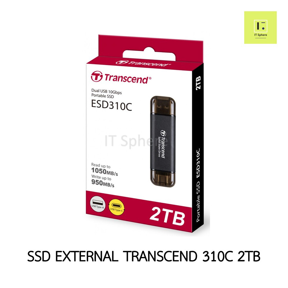 Disque dur externe Transcend SSD 2Tera