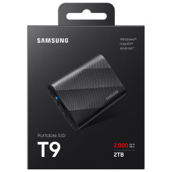 Disque dur externe SSD samsung T9 2 Tera