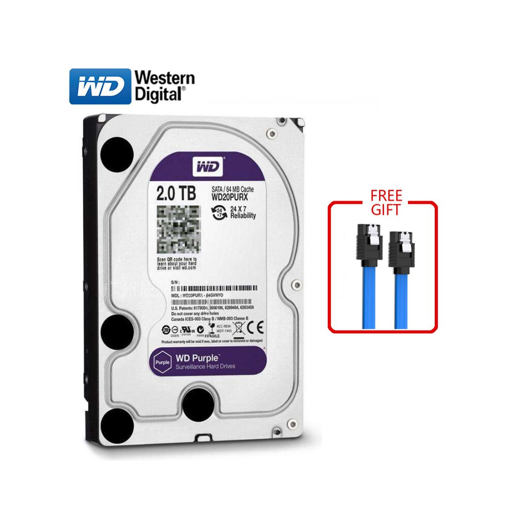 Disque Dur Interne 3,5″ 2 to Sata