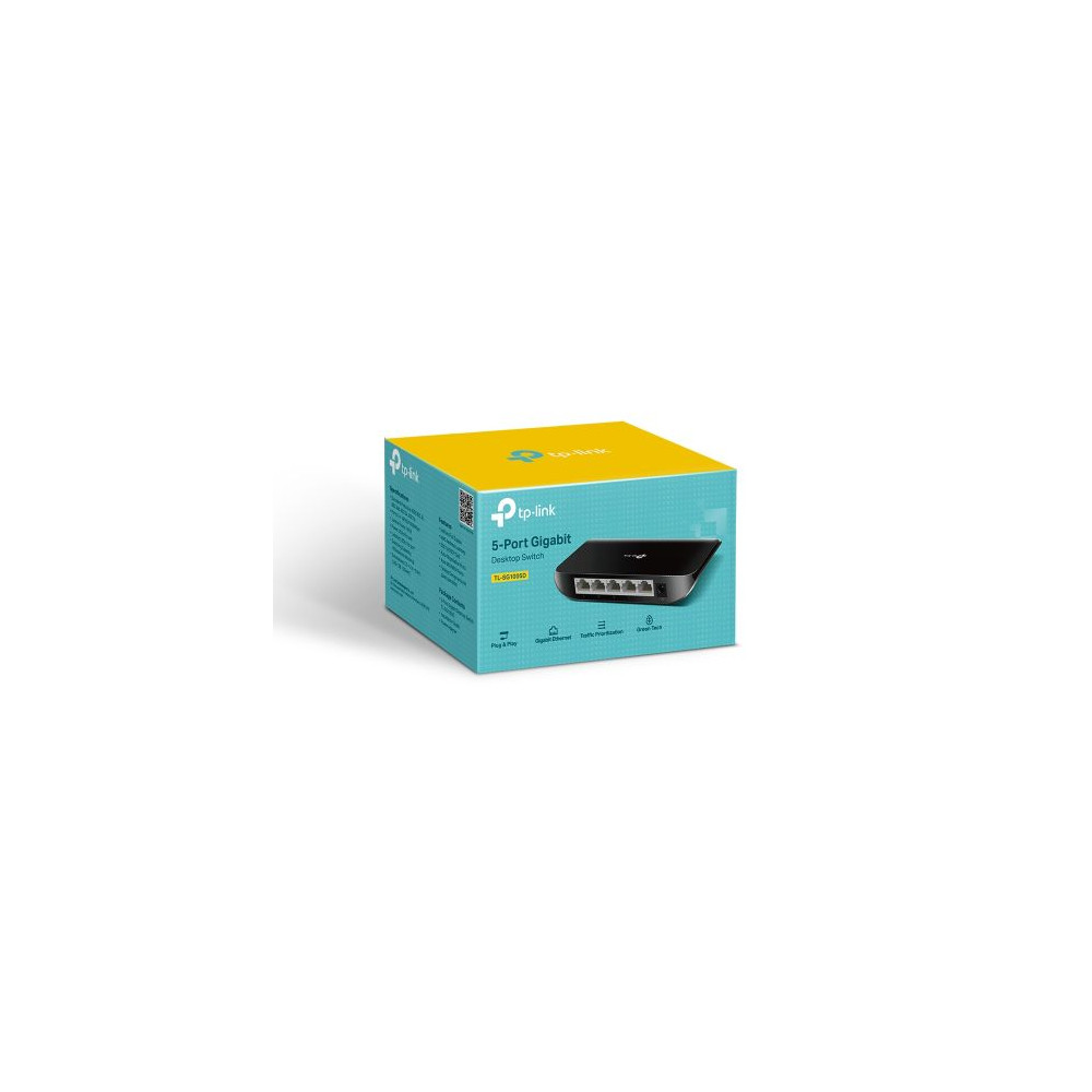 Switch TP-LINK 5 Ports Gigabit TL-SG1005D