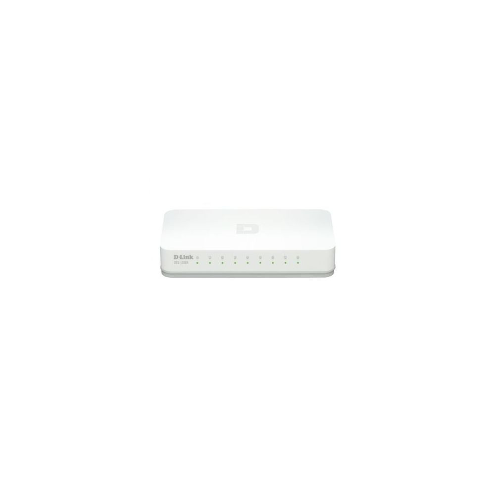 Switch D-Link 8 Ports – Blanc