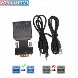 Adaptateur Convertisseur HD 1080P VGA Vers HDMI