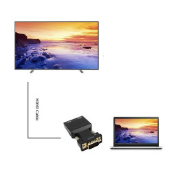 Adaptateur Convertisseur HD 1080P VGA Vers HDMI