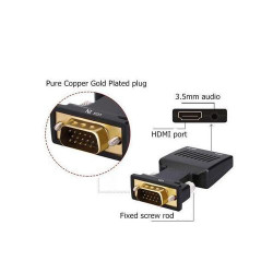 Adaptateur -VGA Vers HDMI