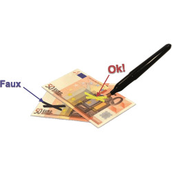 Détecteur de faux billets en stylo FA62323
