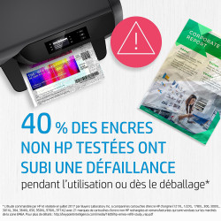 Cartouche D'encre HP 653 Noir Et Couleur (3YM75AE/3YM74AE)