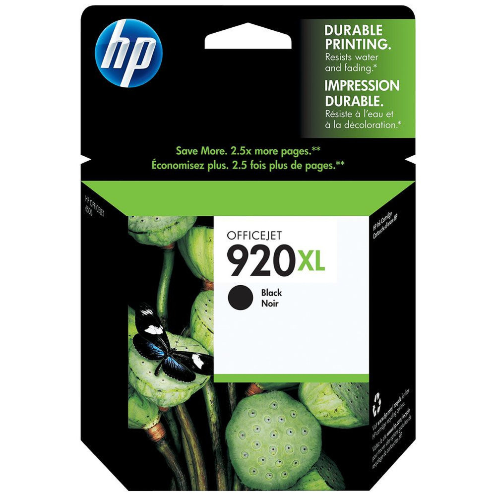 Cartouche D'encre HP 920XL D'origine Noir (CD975AE)