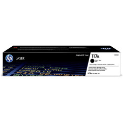 Cartouche De Toner Laser HP 117A-W2070A 1000 Pages Noir