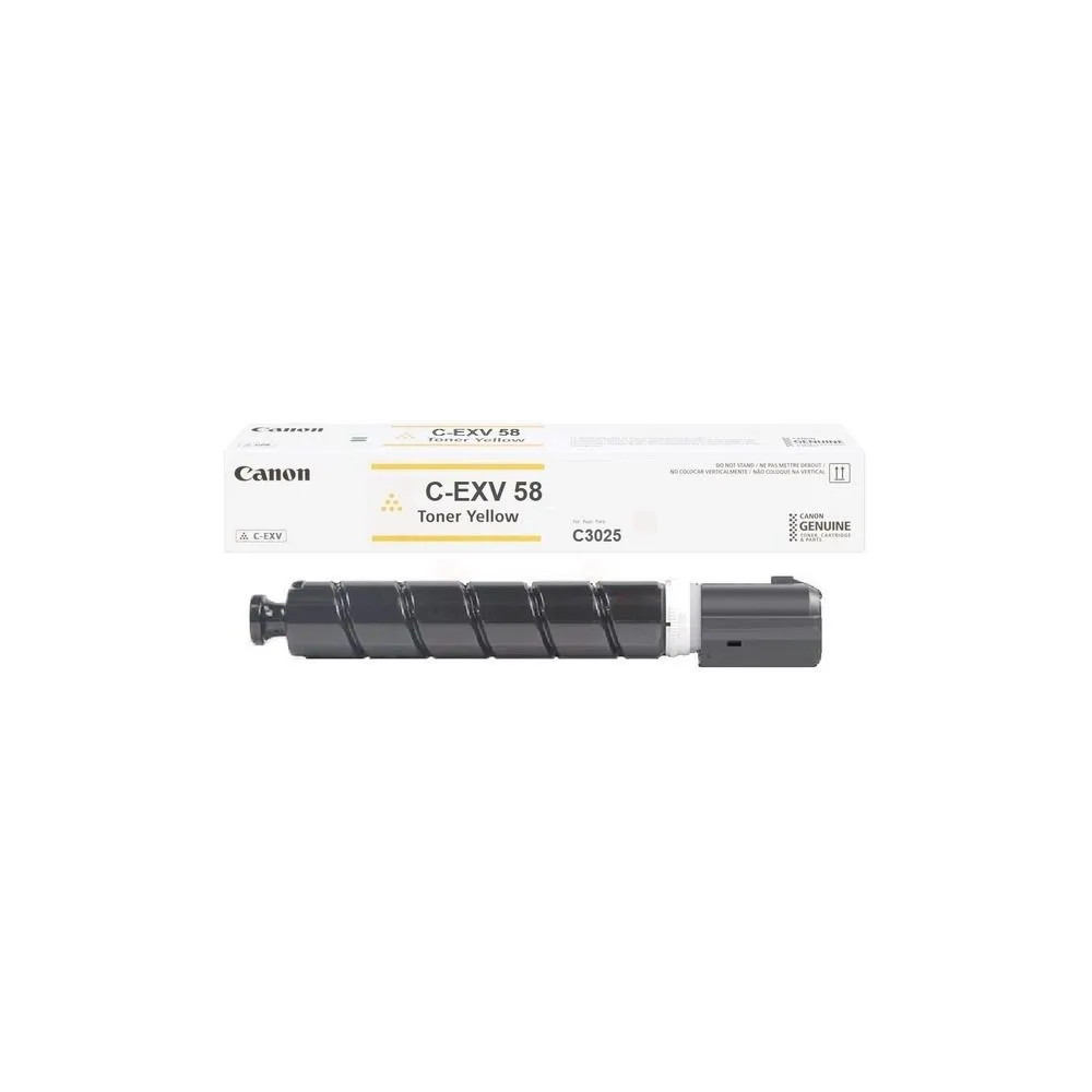 Cartouche Toner Canon C-EXV 58 yellow-jaune