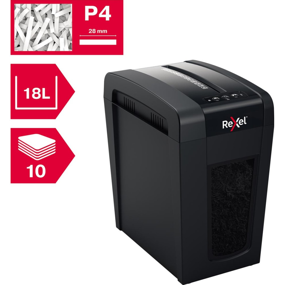 Destructeur de documents Rexel Secure 18L-X10-SL