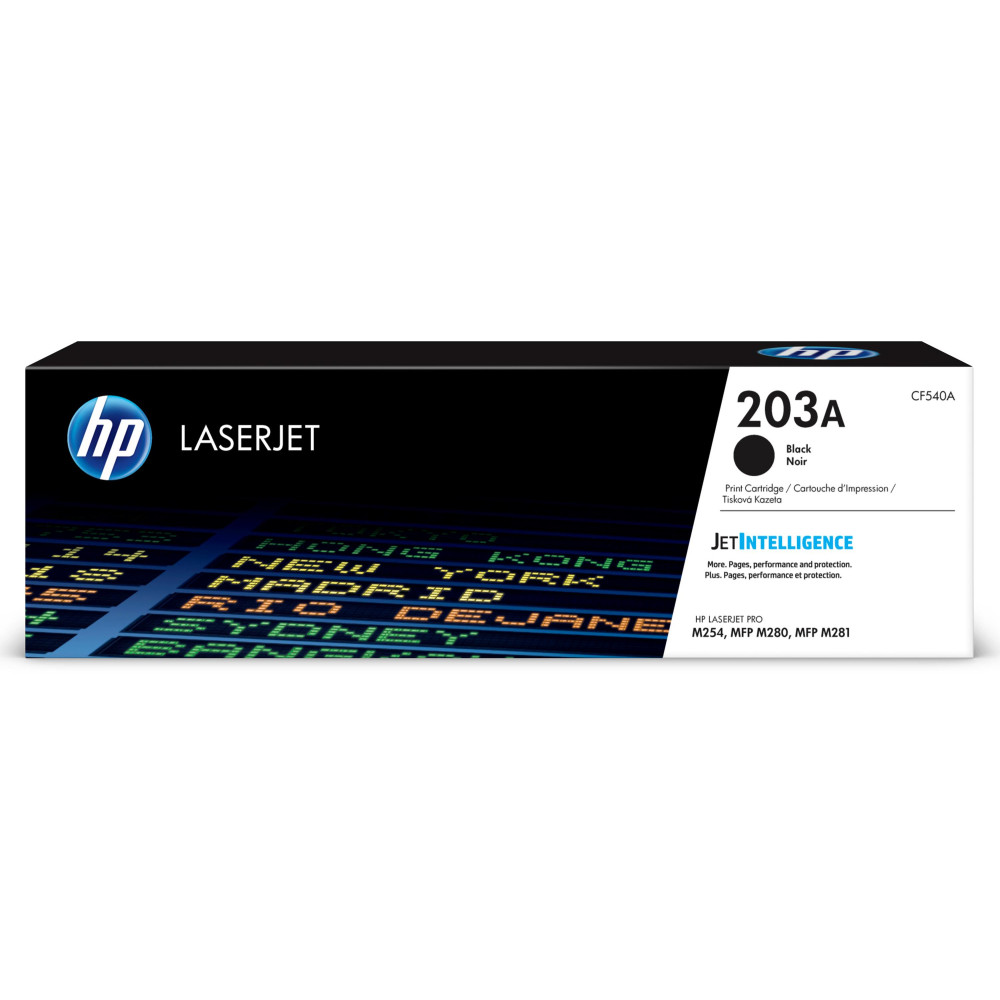 Cartouche de Toner HP 203A (CF540A) noir