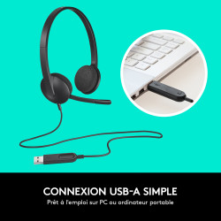 CASQUE LOGITECH H340