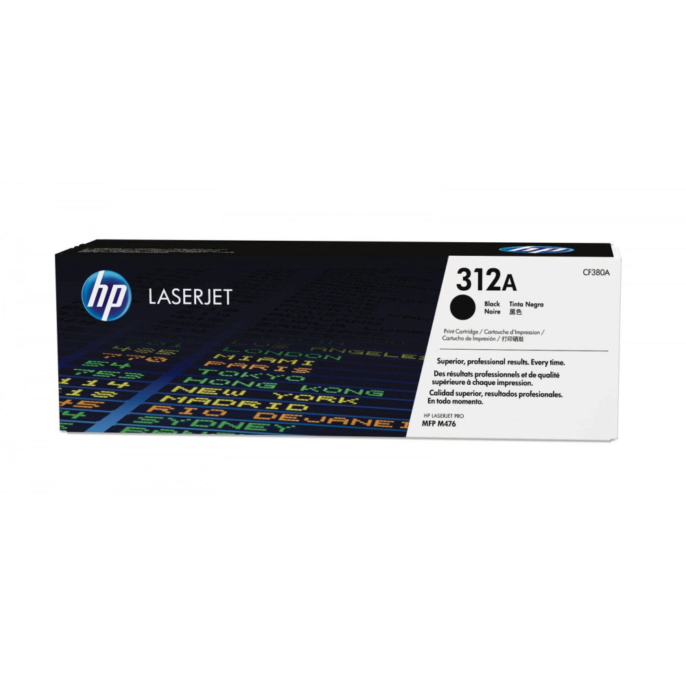 Cartouche de Toner HP 312A (CF380A) Noir