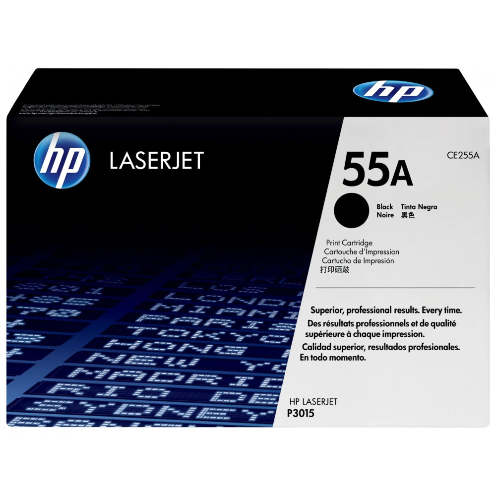 Cartouche de Toner HP 55A (CE255A) noir