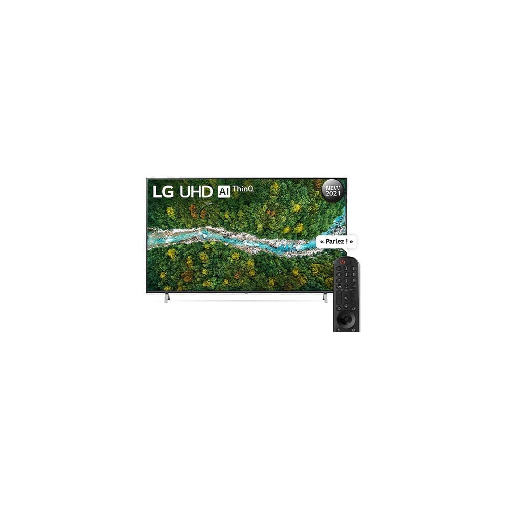 Téléviseur LG UHD 4K 75 pouces HDR Webos smart TV AI THINQ Téléviseur LG UHD 4K 75 pouces HDR Webos smart TV AI THINQ
