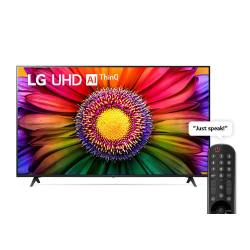 Téléviseur LG smart TV UHD UR80 4K 86 pouces avec wifi