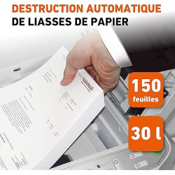 Destructeur de Documents IDEAL Professionnel 30L-8280