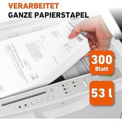 Destructeur de Documents IDEAL Professionnel 53L-8285
