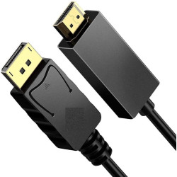 Smart Câble Displayport Mâle Vers HDMI Mâle 1.8M