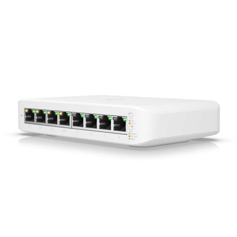 Switch UNIFI 8 Ports Lite (USW-LITE-8-POE)