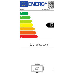 Ecran PC Lenovo Moniteur 24 Pouces LED FHD ThinkVision S24e-20