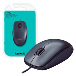 Souris USB Logitech M100