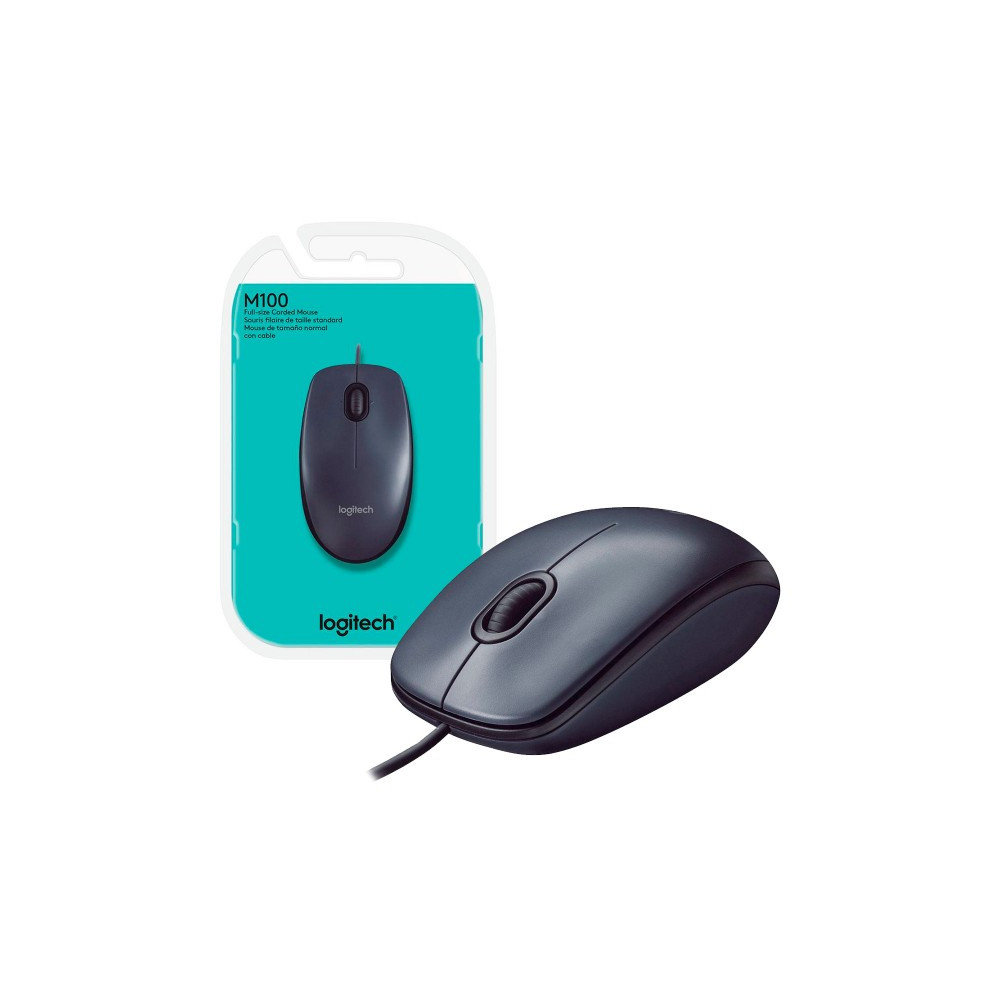 Souris USB Logitech M100