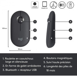 Souris Logitech M350