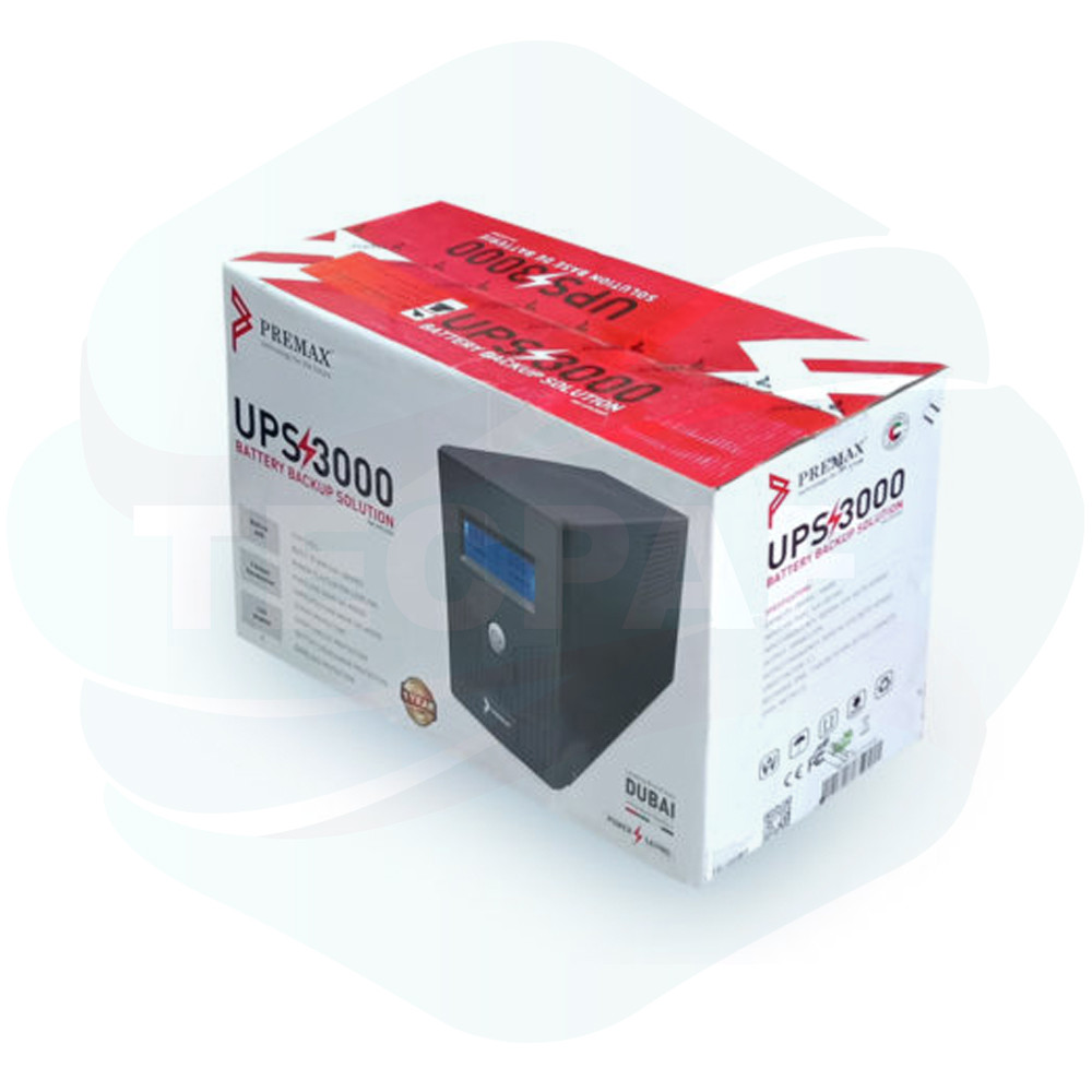 Onduleur Premax UPS 3KVA / 3000VA Monophasé - PM-UPS3KVA