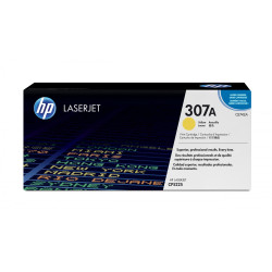 Cartouche de toner HP 307A (CE742A) yellow - jaune
