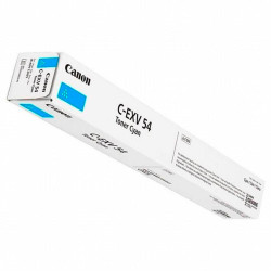 Cartouche Toner Canon C-EXV 54 Cyan - Bleu