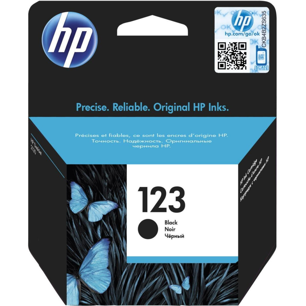 Cartouches D'encre HP 123 noir