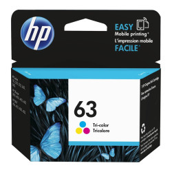 Cartouches D'encre HP 63 Couleur (F6U61AN)