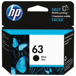 Cartouches D'encre HP 63 Noir (F6U62AN)