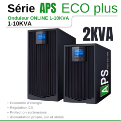 Onduleur 2 KVA - 2000 VA - Monophasé APS ECO Plus