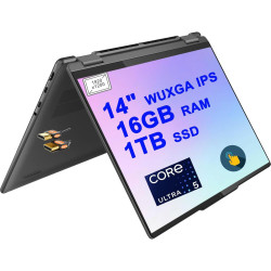 Ordinateur portable Lenovo Yoga 7 14 2-en-1 AI PC 14" WUXGA IPS