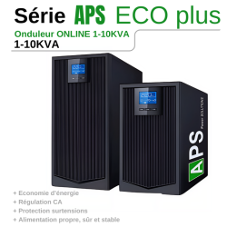 Onduleur 3 KVA - 3000 VA - Monophasé APS ECO Plus