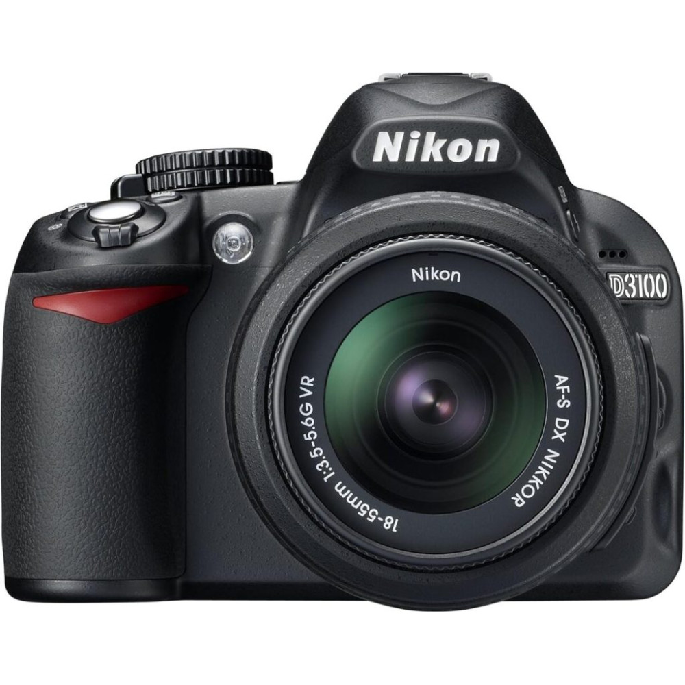 Appareil Photo Reflex Nikon D3100 + Objectif 18-55 mm Noir