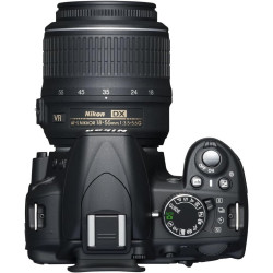 Appareil Photo Reflex Nikon D3100 + Objectif 18-55 mm Noir