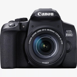 Appareil Photo Reflex Canon EOS 850D + Objectif 18-55 mm IS