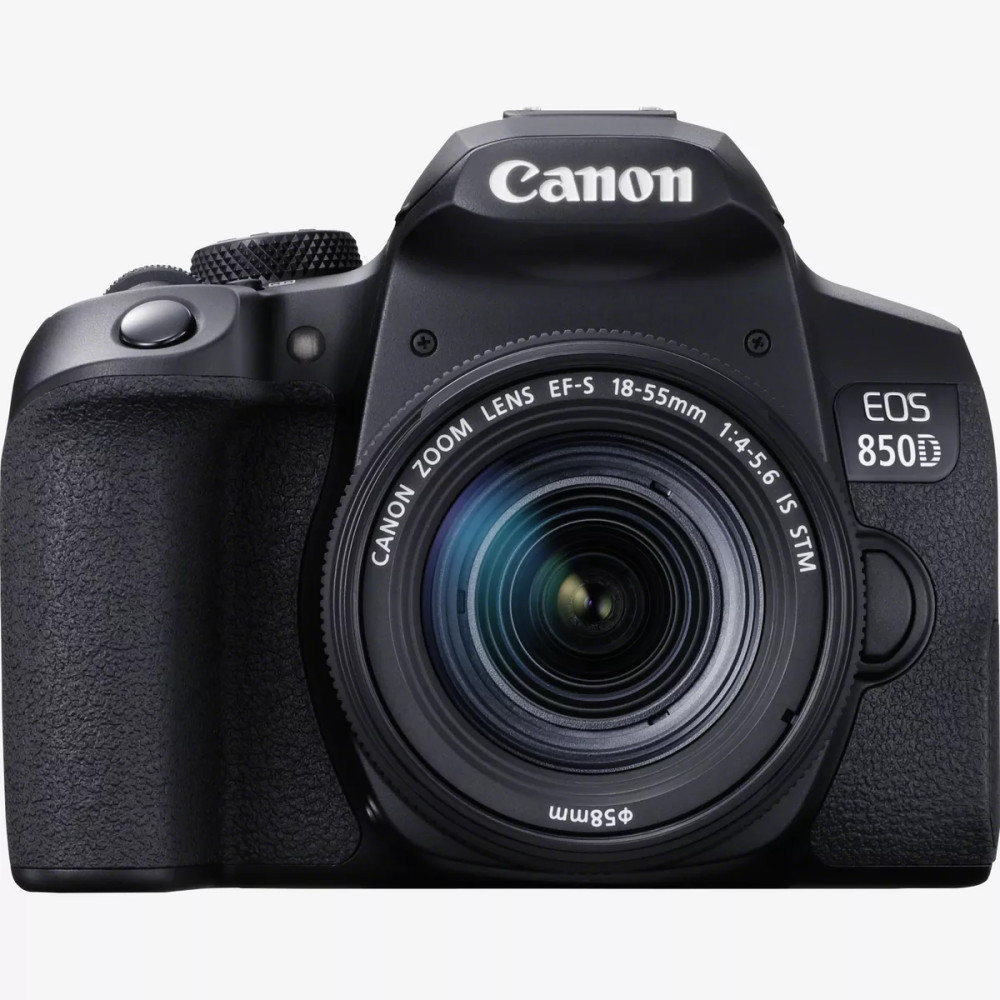 Appareil Photo Reflex Canon EOS 850D + Objectif 18-55 mm IS